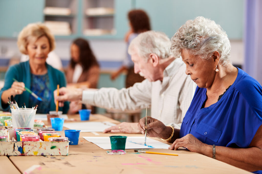 indoor senior arts and crafts Winter Activity Ideas for Older Adults